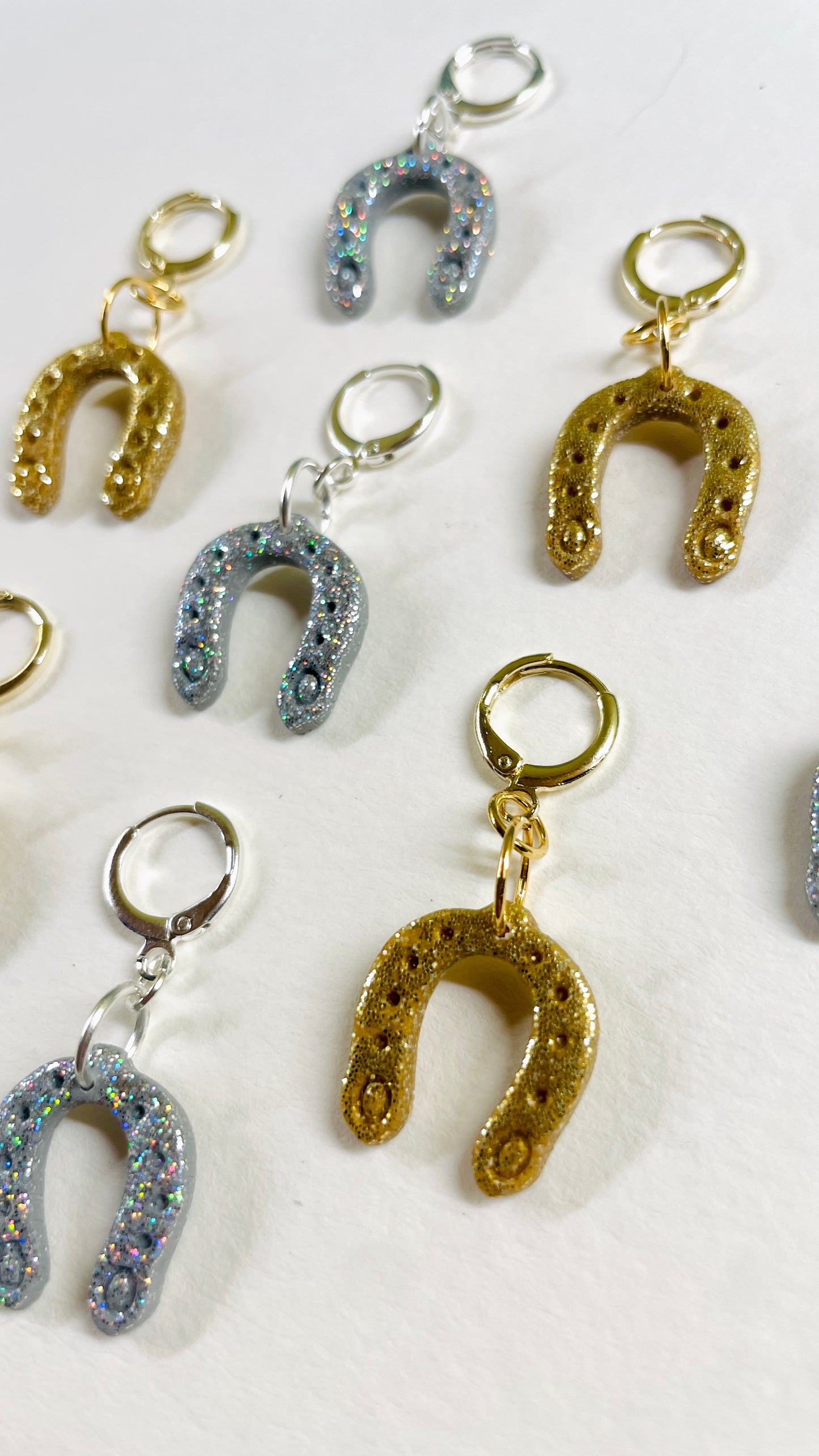 Lady Luck Huggie Hoops