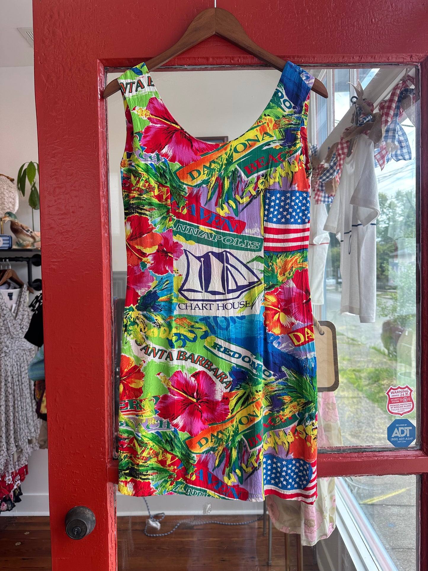 Multi Vacay Mini Dress - SMALL