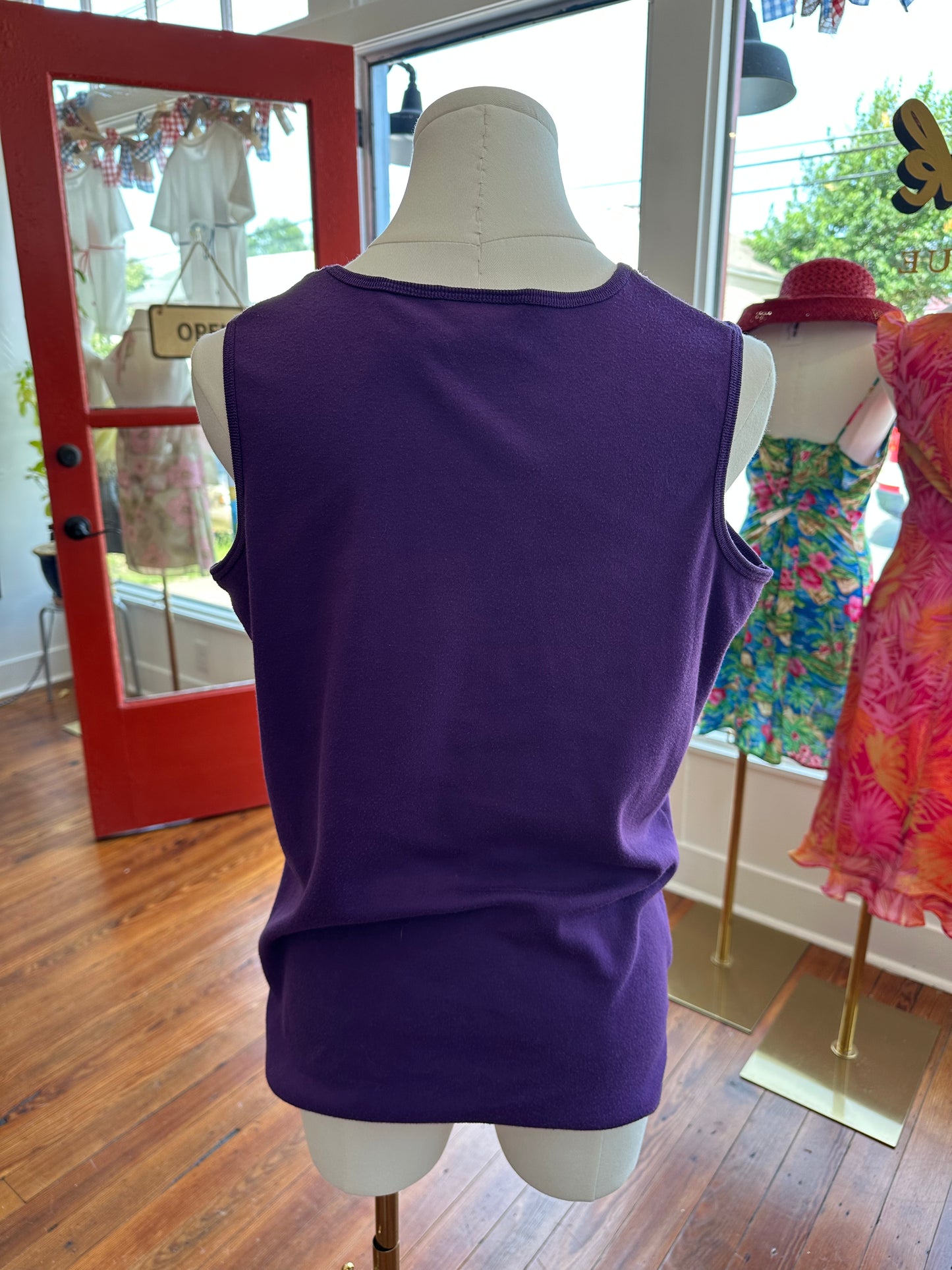 80's/90's Tropical Tank - MEDIUM