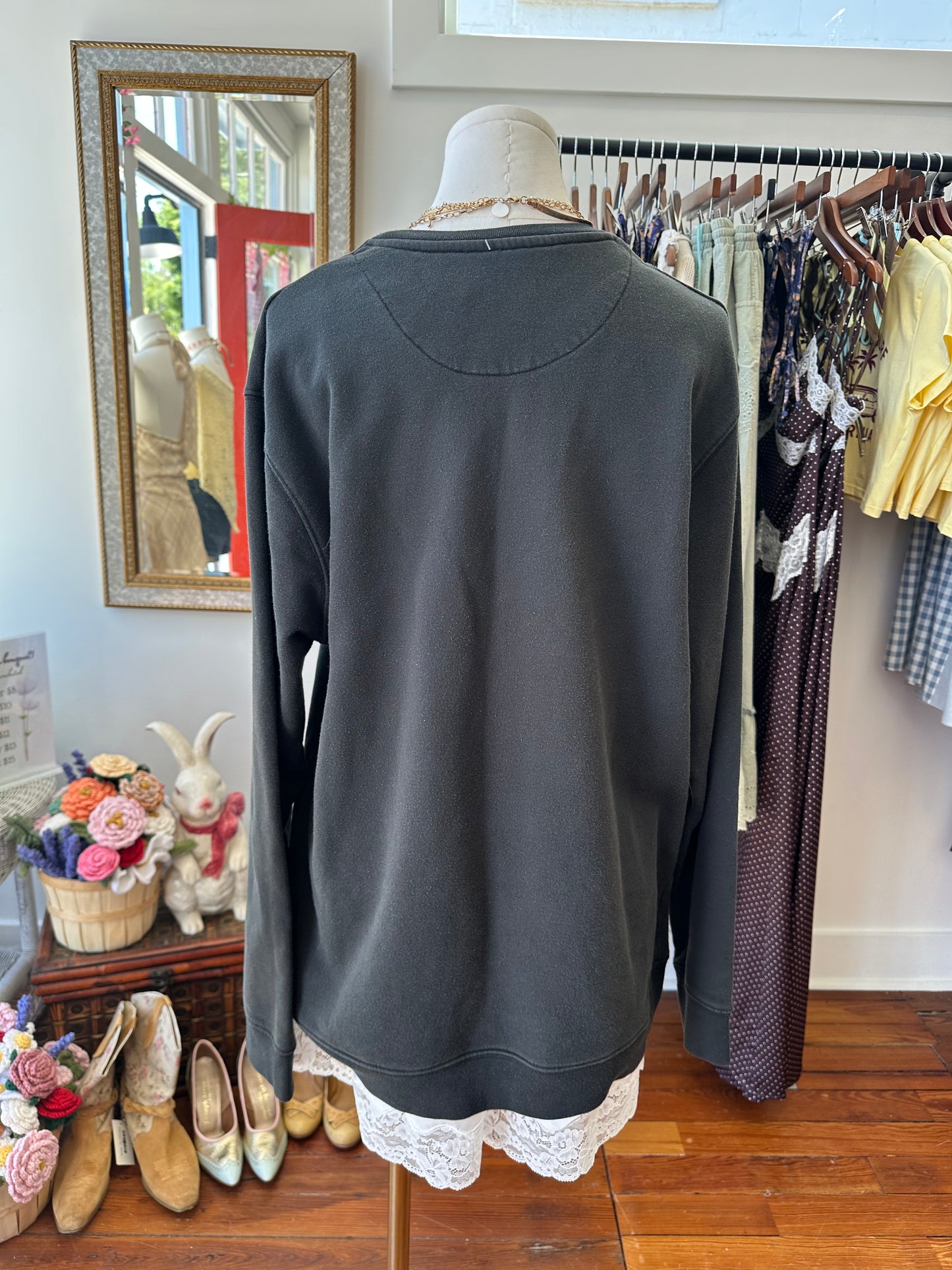 90's Deer Sweatshirt - LARGE