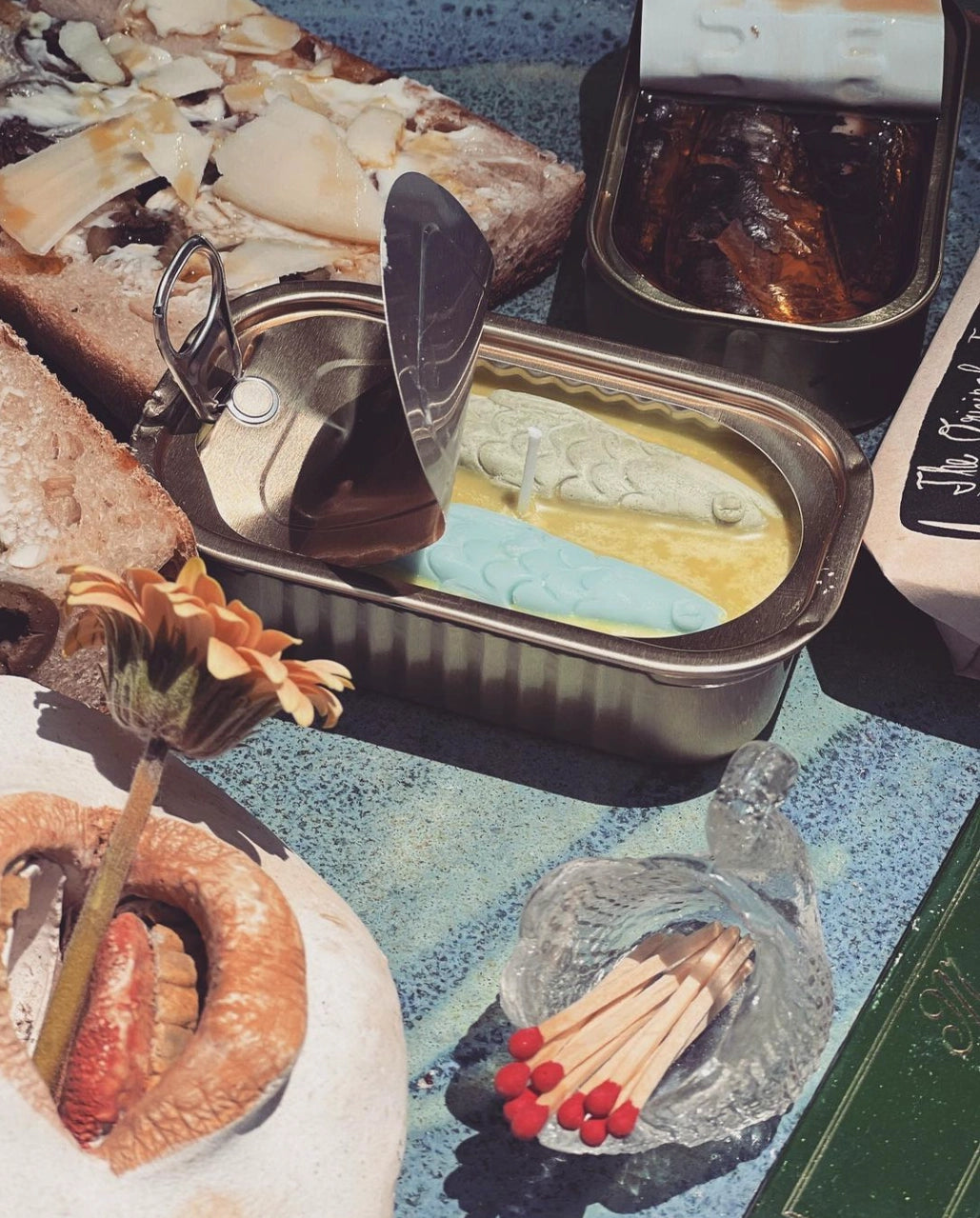 Tinned Fish Candle