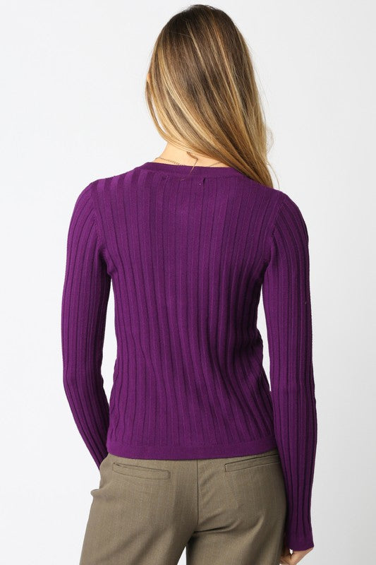 Violet Cardigan