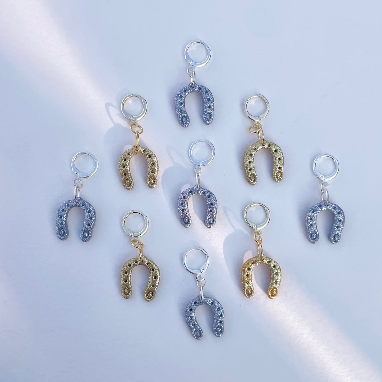 Lady Luck Huggie Hoops