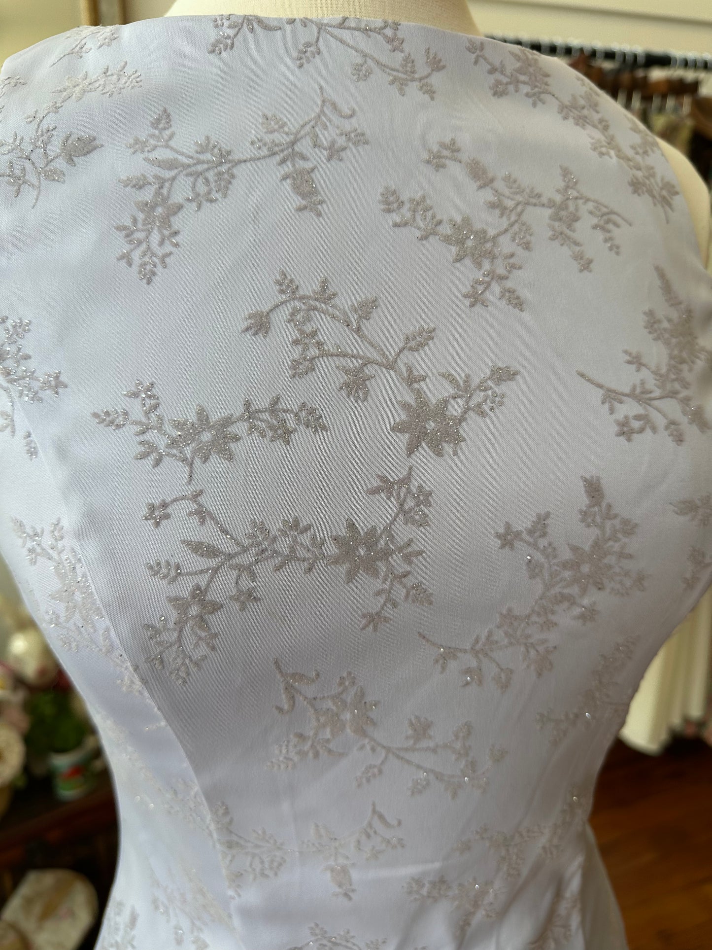 90's Lilac Sparkle Dress - 9