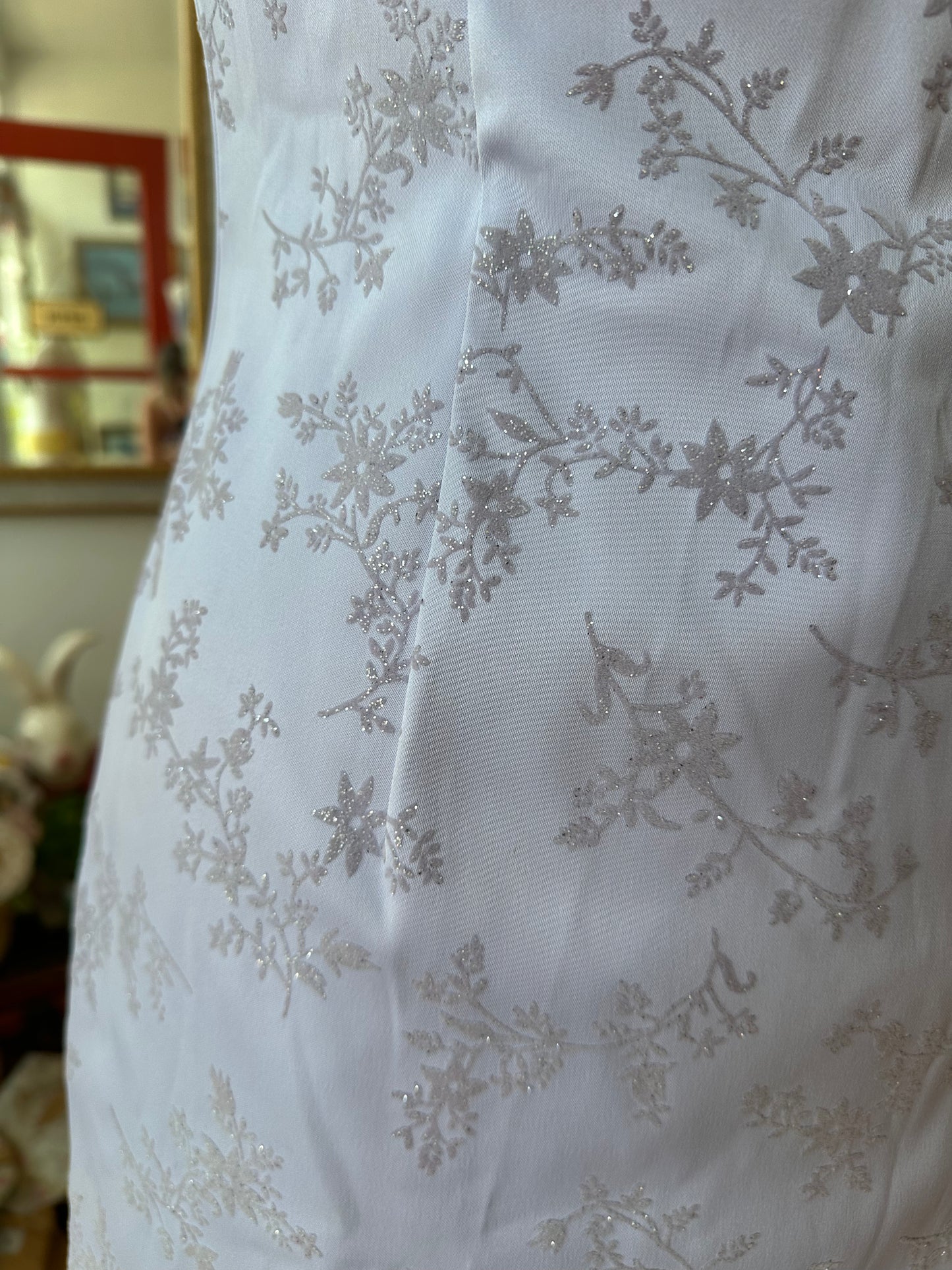 90's Lilac Sparkle Dress - 9