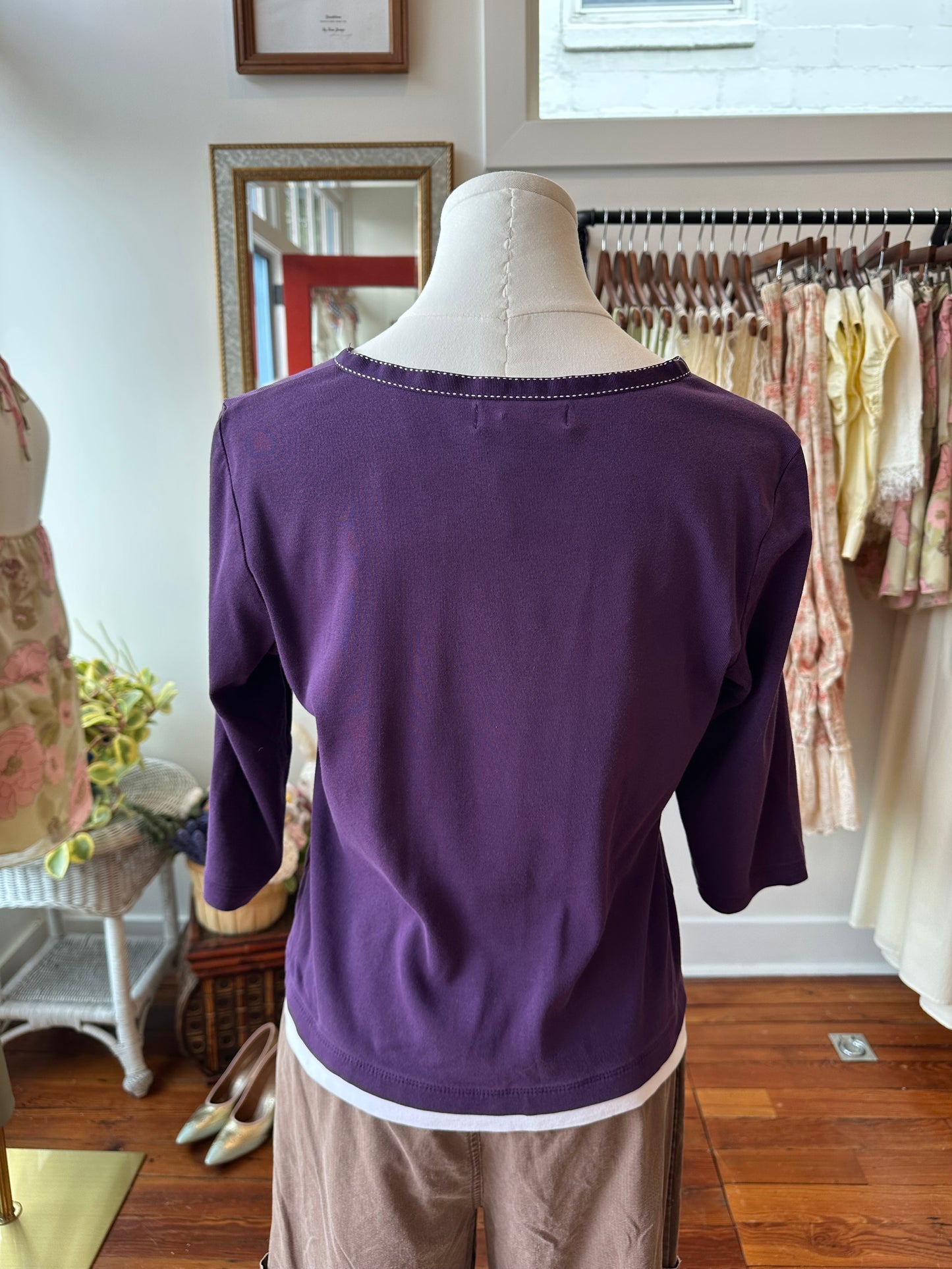 Plum Layered Basic - XS/PS