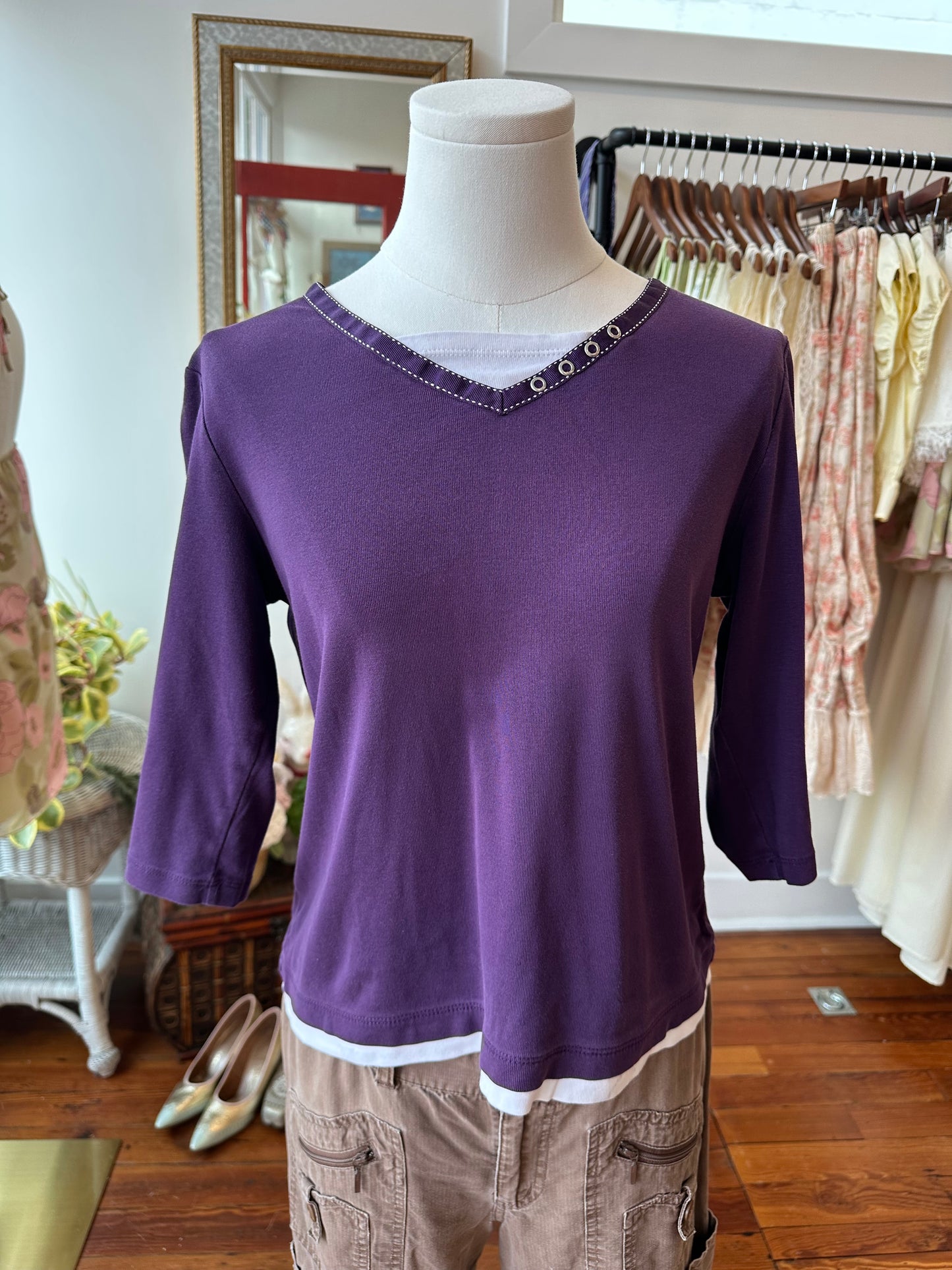 Plum Layered Basic - XS/PS