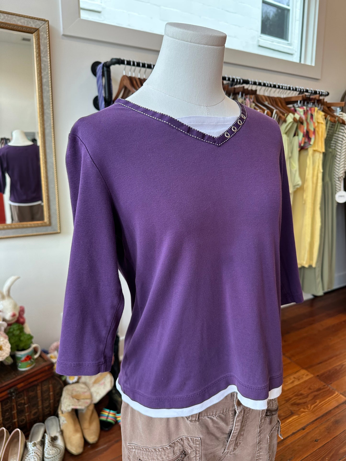 Plum Layered Basic - XS/PS