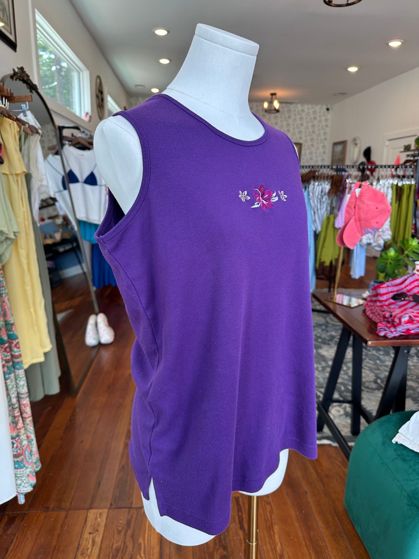 80's/90's Tropical Tank - MEDIUM