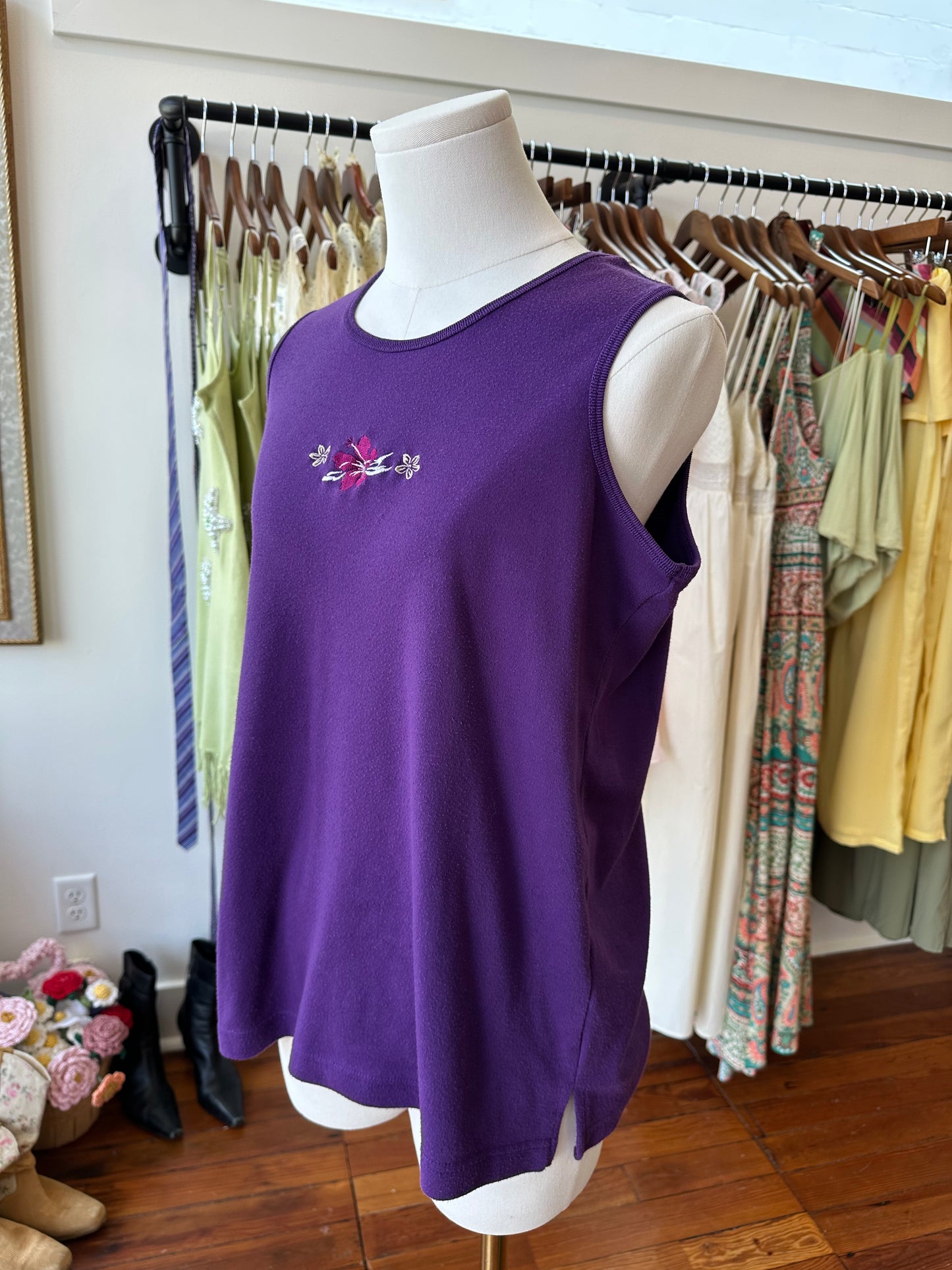 80's/90's Tropical Tank - MEDIUM