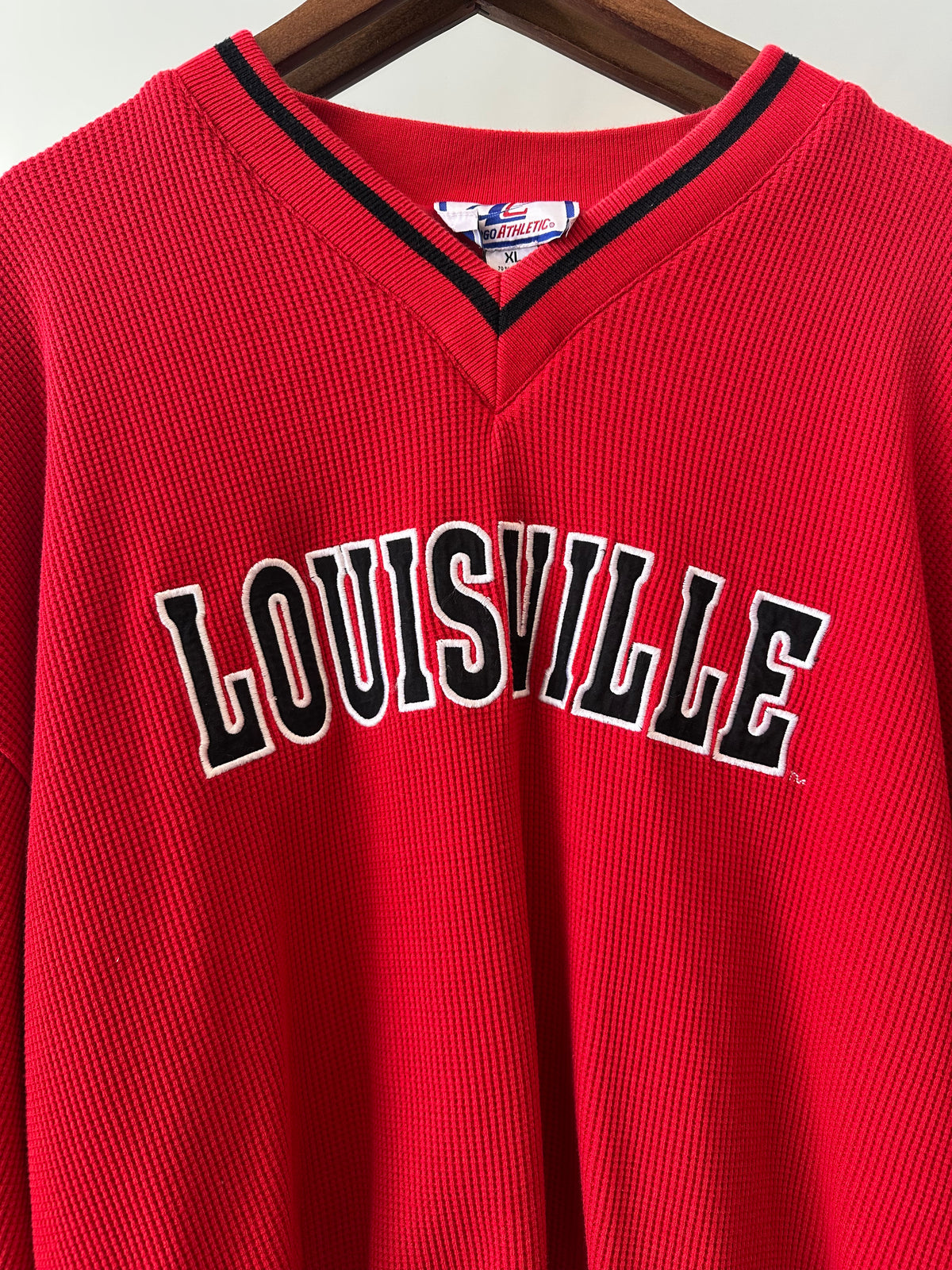 90's Lou Waffle Pullover - XL