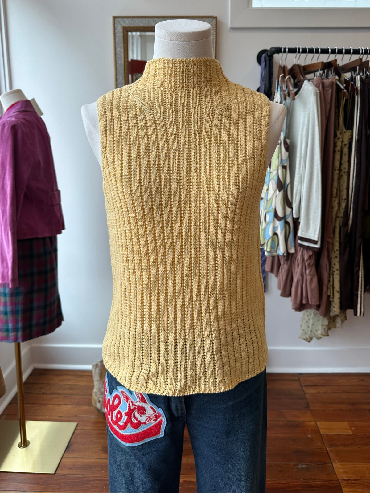 Vtg Butter Turtle Tank - XS