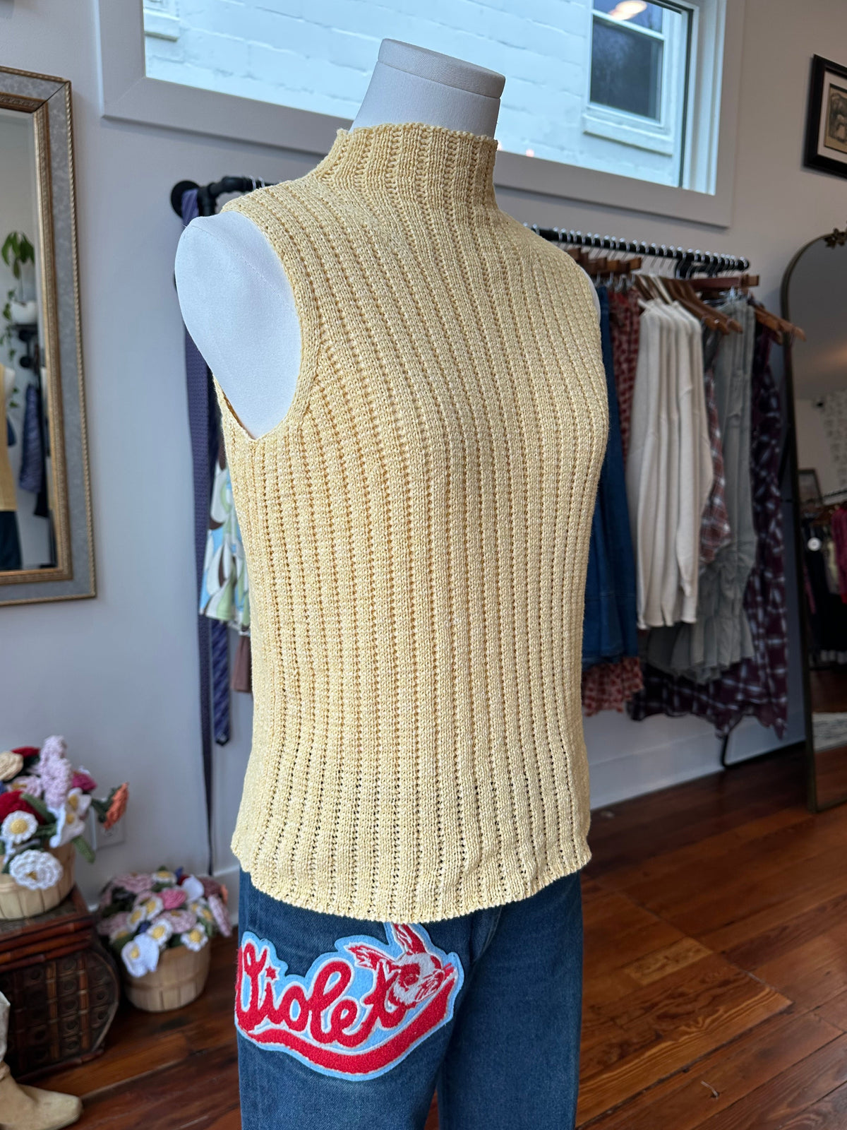 Vtg Butter Turtle Tank - XS