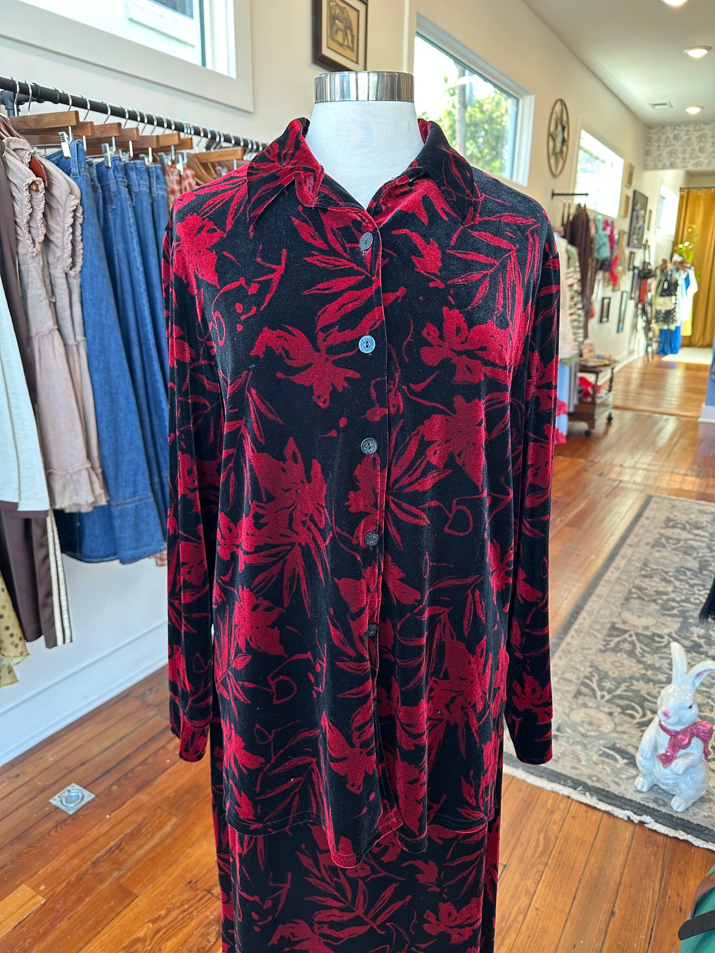 90's Velvet Set - LARGE