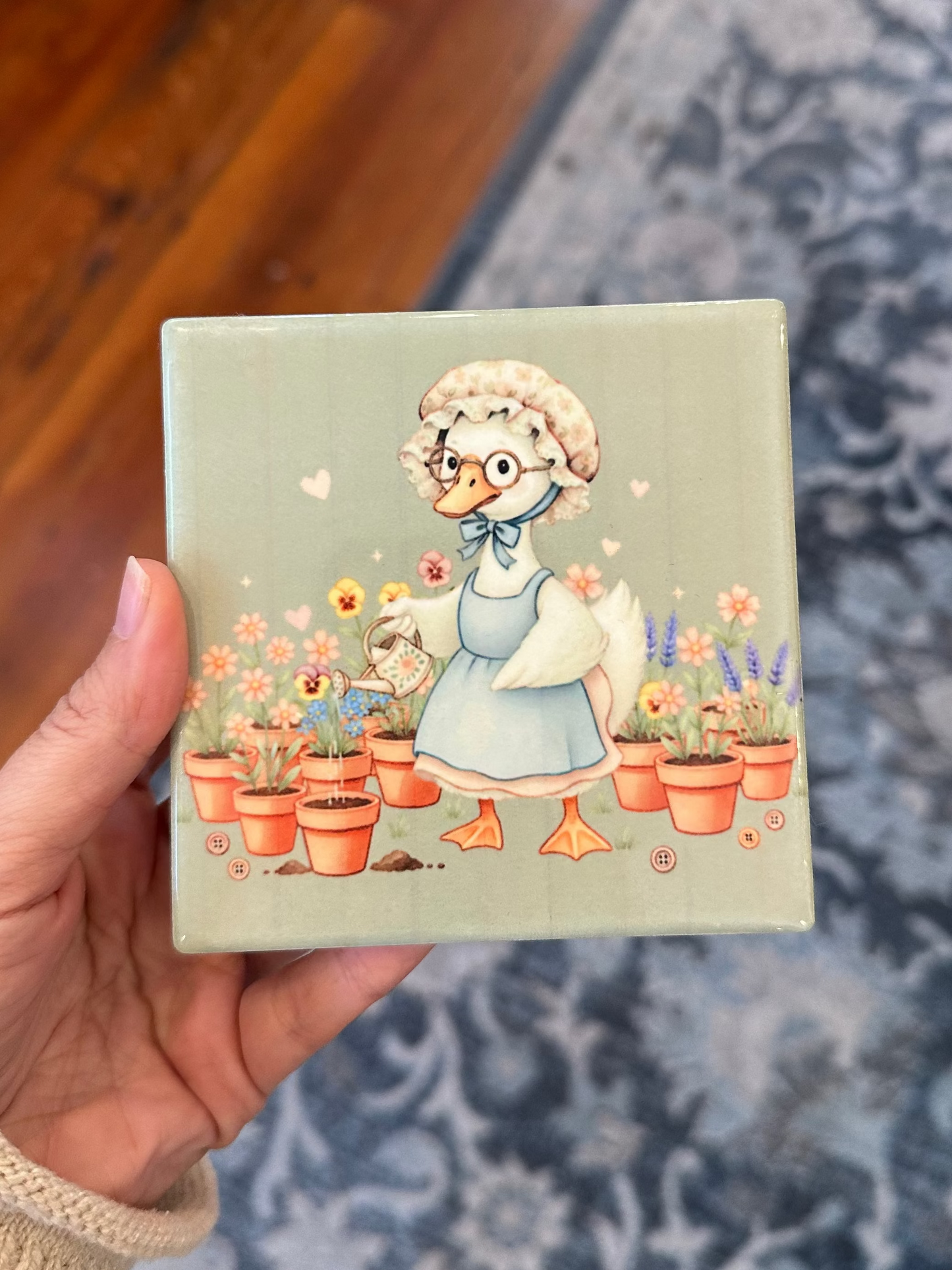 80's Grandma Goose Tile