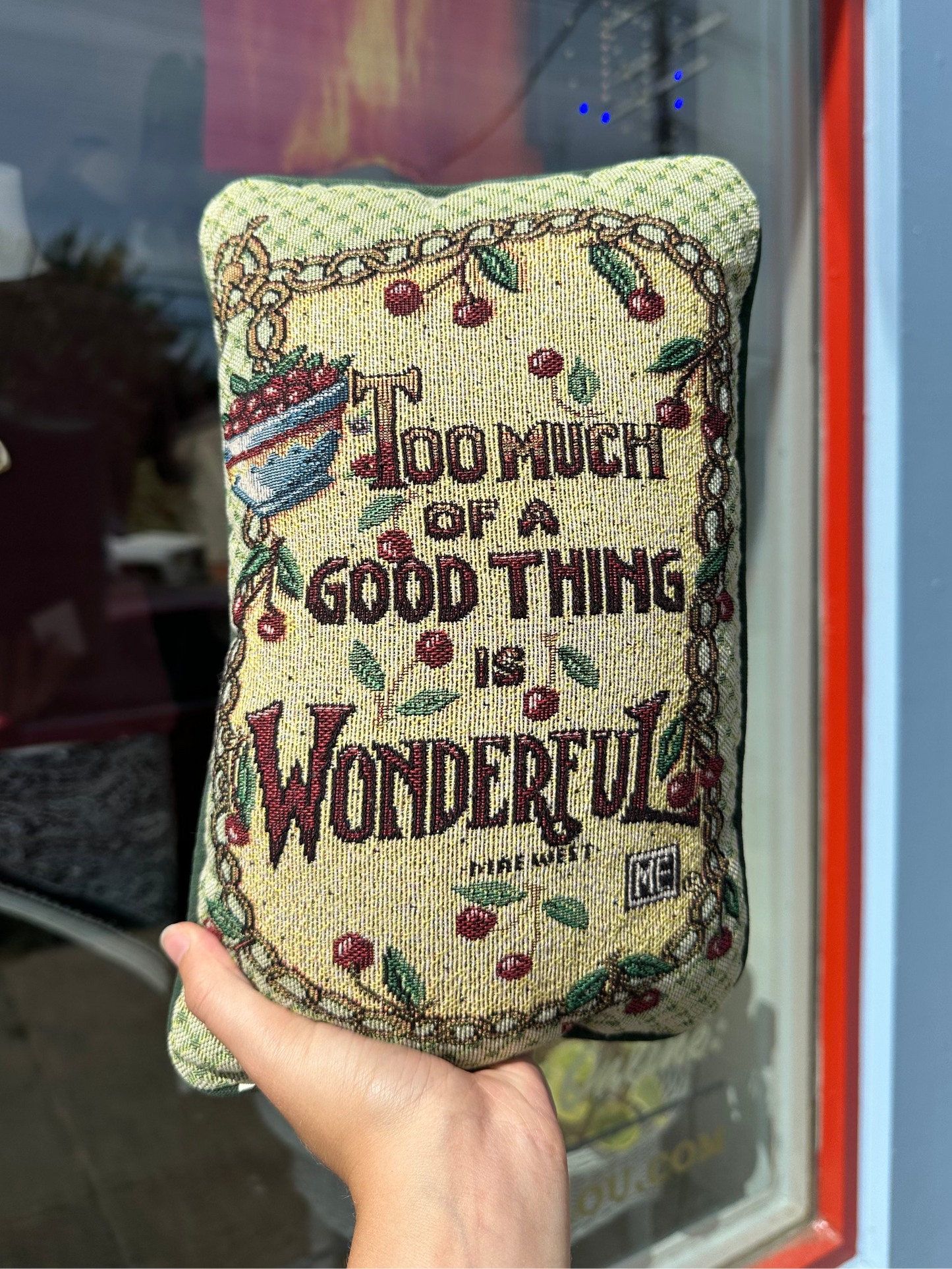 90's Mary Engelbreit Pillow