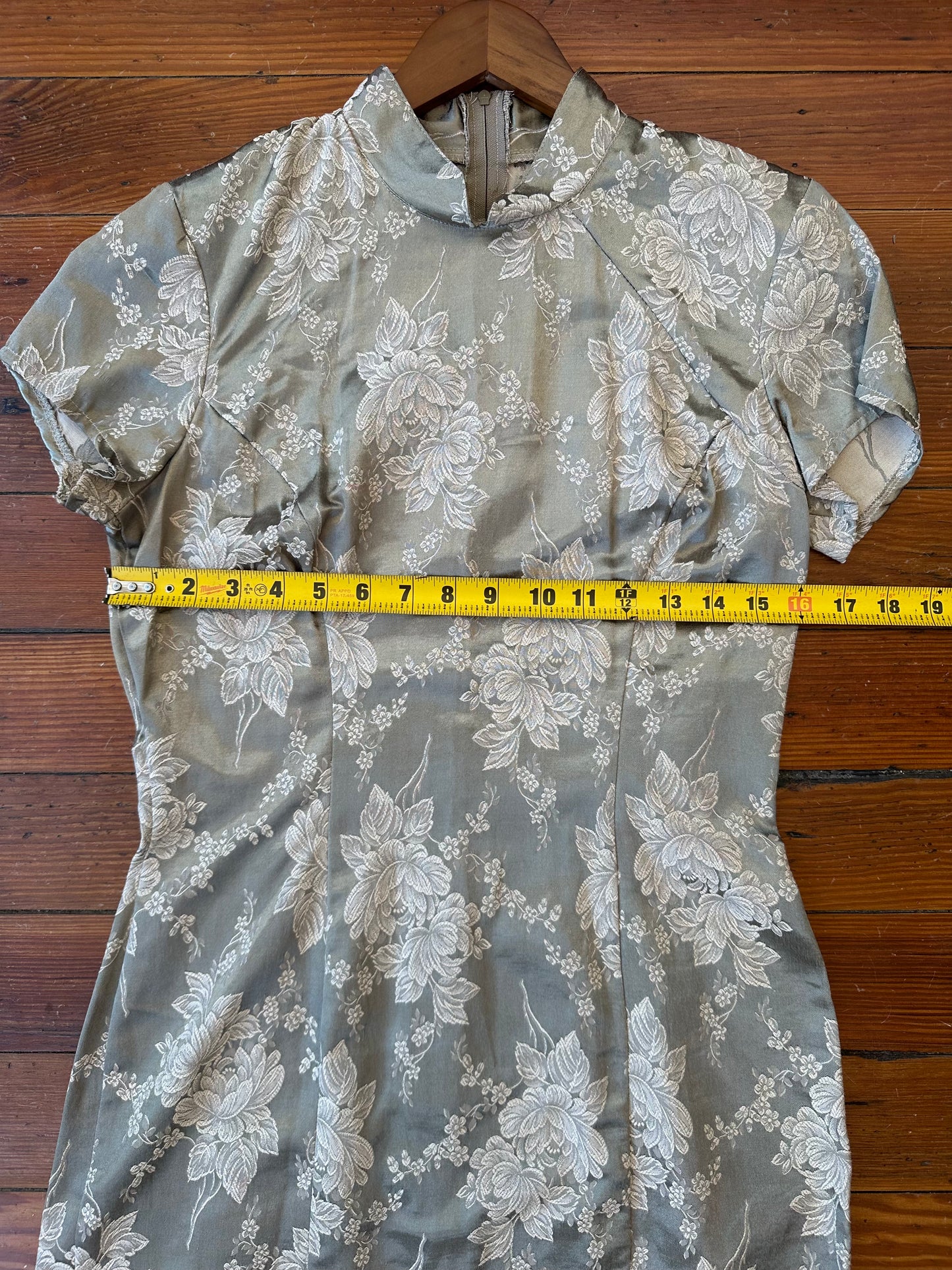 90's Qipao-Inspired Dress - Size 7
