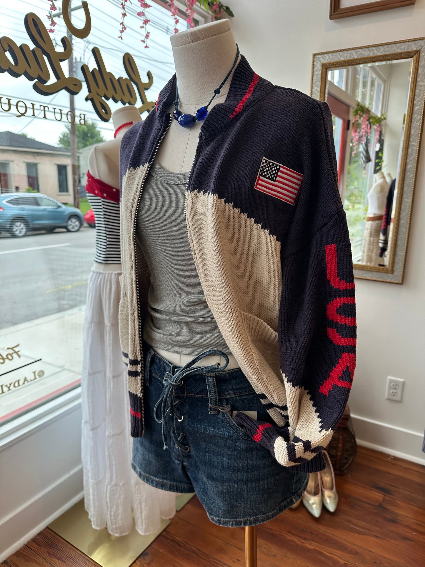 USA Sweater Jacket