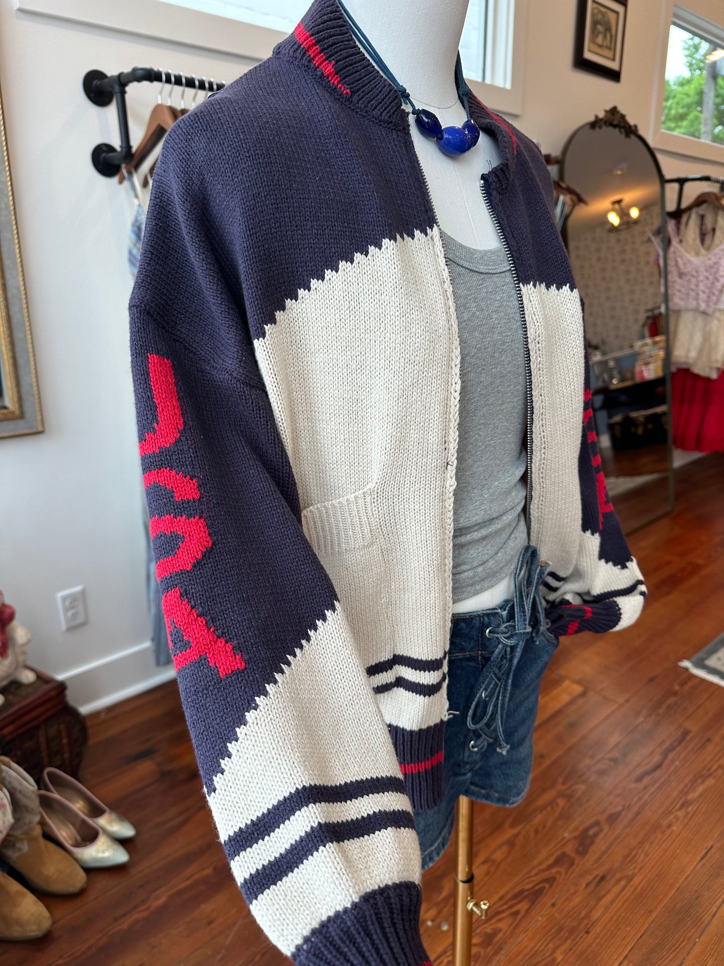 USA Sweater Jacket