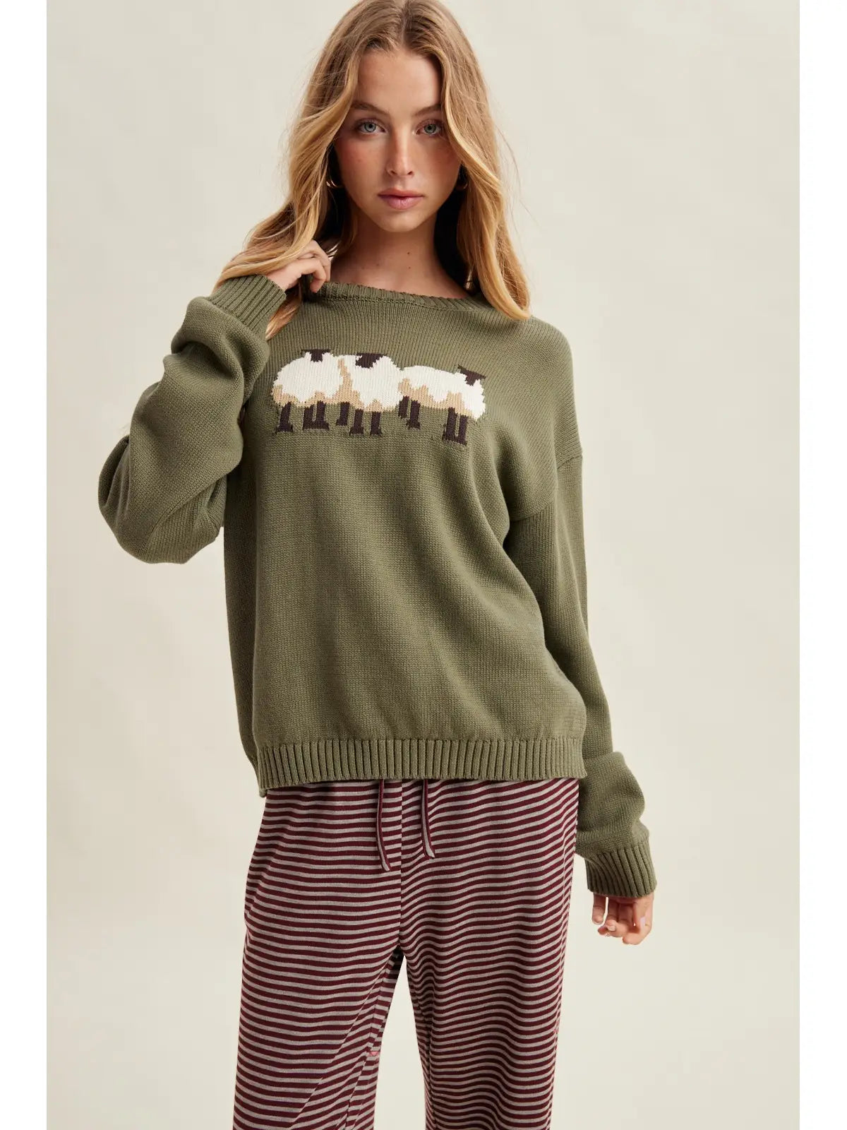 Green Pastures Sweater
